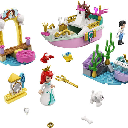 Lego Disney El Bote de Celebración de Ariel 43191; Kit de Construcción Creativo Que Es un Regalo Divertido para Niños, 2021 (114 Piezas)