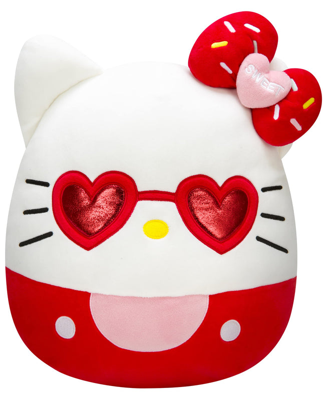 Squishmallows Hello Kitty with Red Glasses 14-Inch