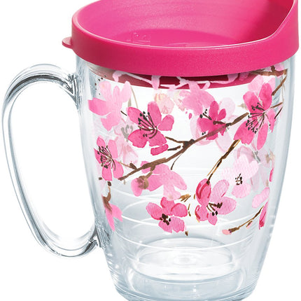 Tervis Suministros para fiesta Japanese Cherry Blossom, transparente, 473 ml