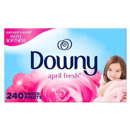 Downy April Fresh Fabric Softener Dryer sheets 240 count