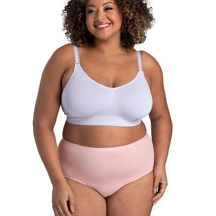 Fruit of the Loom Women's Underwear with 360° Stretch (Regular & Plus, Plus Size Brief-Comfort Cotton-6 Pack, 11