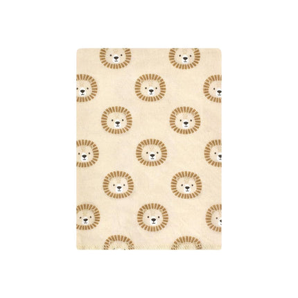 Langes à roter en flanelle de coton unisexe Hudson Baby, Brave Lion, taille unique
