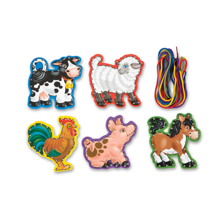 Melissa & Doug Cordones y Trazos: La Granja