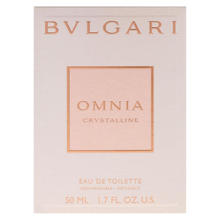 Omnia Crystalline by Bvlgari for Women - 1.7 oz EDT Spray (Refillable)