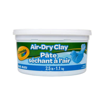 Arcilla de secado al aire Crayola, recipiente de 1,13 kg, azul