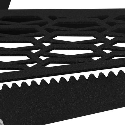 Armordillo AR Mesh Rear Hitch Step|Compatible for Class 4 Trailer Hitch 2" Receiver|Textured Black|Hitch Step Bar|Bumper Guard|Heavy Duty Steel|Universal|8724224