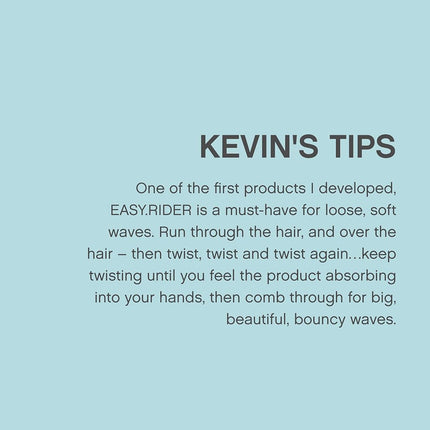 KEVIN.MURPHY EASY.RIDER Anti Frizz Hair Cream, Curl Defining, 100g