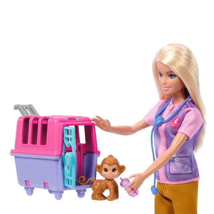 Barbie Careers Doll & Accessories, Animal Rescue & Recovery Playset