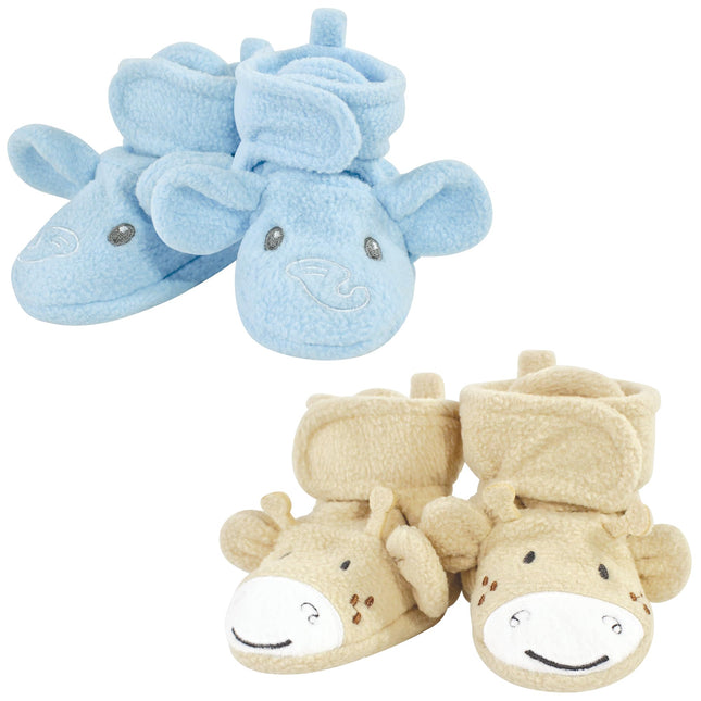 Hudson Baby Unisex-Child Cozy Fleece Booties Winte