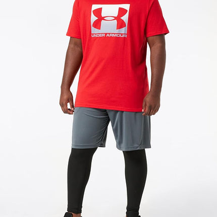 Camiseta de manga corta Under Armour UA Sportstyle Boxed para hombre, Rojo (600)/Steel, XS
