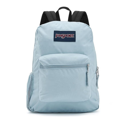 JANSPORT Cross Town Backpack - Class, Travel, or Work Bag with Water Bottle Pocket, Blue Dusk, Blue Dusk, One Size, Daypack Backpacks