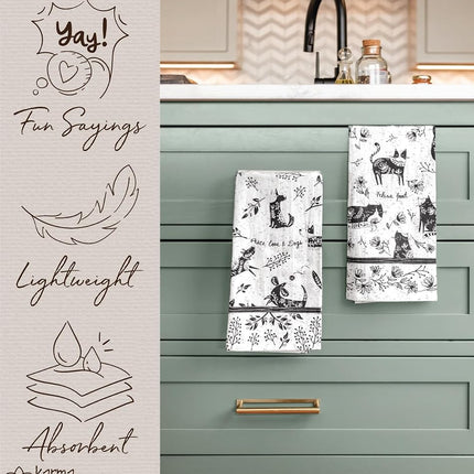 Karma Gifts Boho Tea Towels - Bee