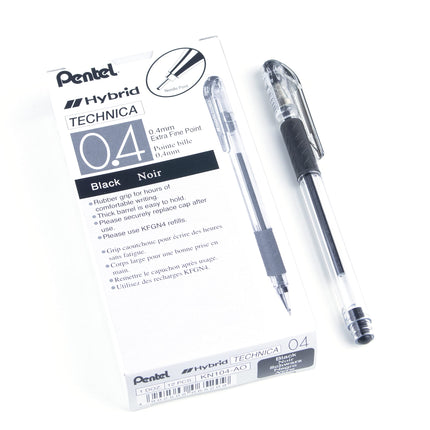 Pentel Arts Hybrid Technica 0.4 mm Pen, Ultra Fine