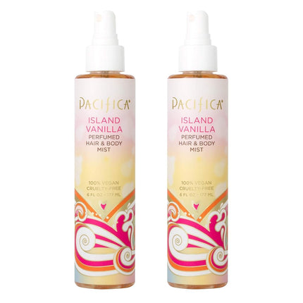 Pacifica Perfumed Hair and Body Mist Island Vanill