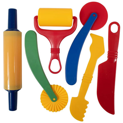 READY 2 LEARN Dough Tools, Set of 6