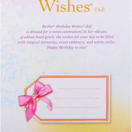 Barbie Signature Birthday Wishes Doll