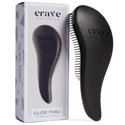 Crave Naturals Glide Detangler Hair Brush - Perfec