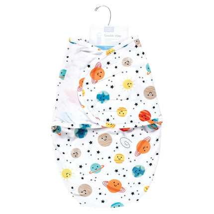 Arrullo de Felpa de Piel Sintética Unisex para Bebé Hudson Baby, Happy Planets, 0-3 Meses