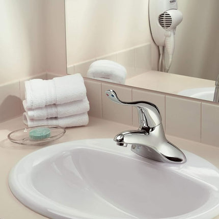 Moen 8416 Commercial M-Dura 6-Inch Centerset Lavatory Faucet 2.2 gpm, Chrome