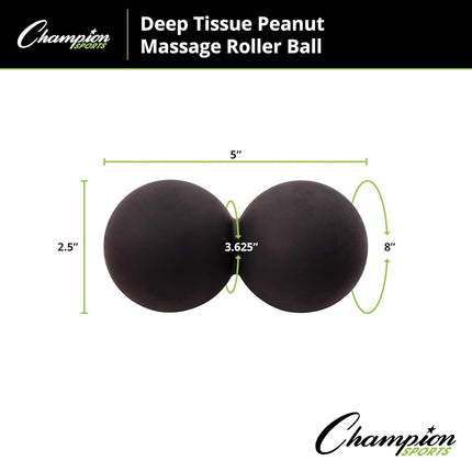 Champion Sports DLMB Peanut Massage Balls