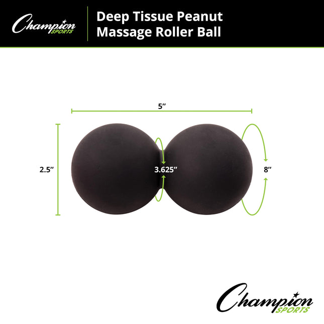 Champion Sports DLMB Peanut Massage Balls