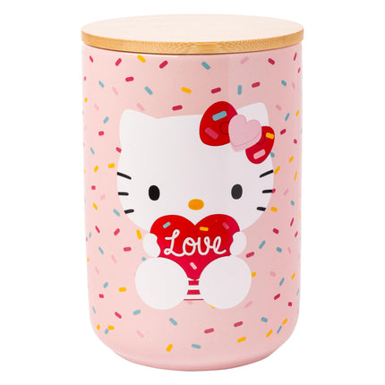 Silver Buffalo Sanrio Hello Kitty Holding Love Hea