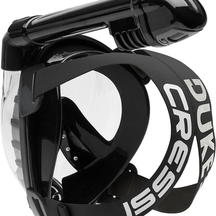 Cressi Duke Dry, Negro/Negro, S/M