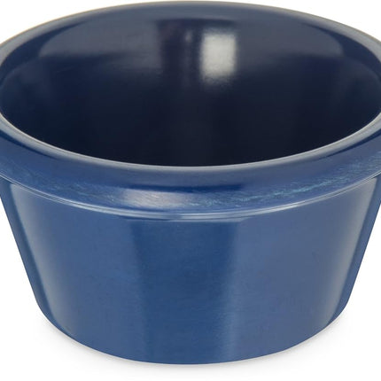Carlisle FoodService Products Smooth Ramekin Sauce Cup for Restaurants, Cafeterias, And Fast Food, Plastic, 2 Ounces, Cobalt Blue, (Pack of 72)