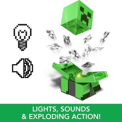 Mattel Minecraft Exploding RC Creeper with Lights & Sounds