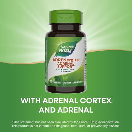 Enzymatic Therapy Adrenergize (50 Capsules), 200 g