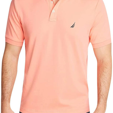 Nautica Men's Classic Fit Short Sleeve Dual Tipped