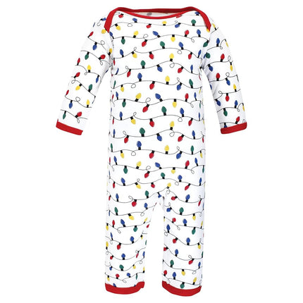 Barboteuses en coton Hudson Baby pour bébés garçons, motif élan de Noël, 9-12 mois