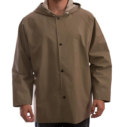 MAGNAPRENE J12148.XL Neoprene/Nylon Olive Drab Stitched & Taped Seams Flame Resistant Jacket, X-Large