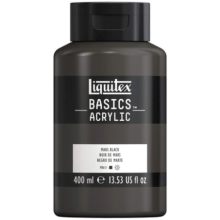 Liquitex BASICS Acrylic Paint, 400ml (13.5-oz) Bot