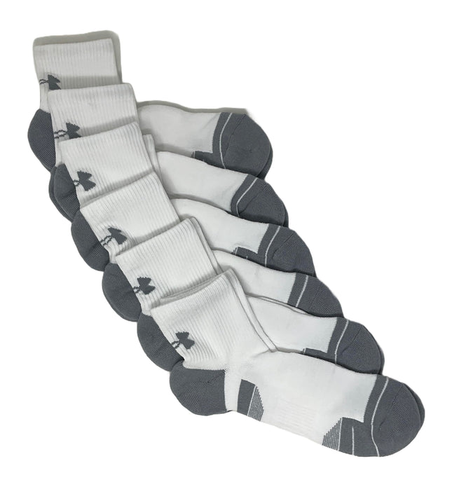 Under Armour Chaussettes basses coussinées UA Performance Tech pour homme – Lot de 6 paires