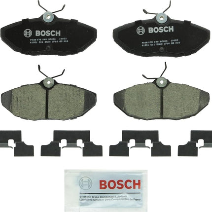 BOSCH BC806 QuietCast Premium Ceramic Disc Brake Pad Set - Compatible with Select Ford Thunderbird; Jaguar S-Type, XJ8; Lincoln LS; REAR