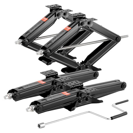 VEVOR 5000 lbs RV Scissor Jacks, 4-23.4 in RV Stab
