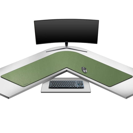 Mydours L-Shaped Computer Desk Pad 115x115x40cm, P