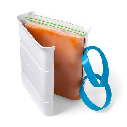 YouCopia FreezeUp Freezer Food Block Maker, Gallon