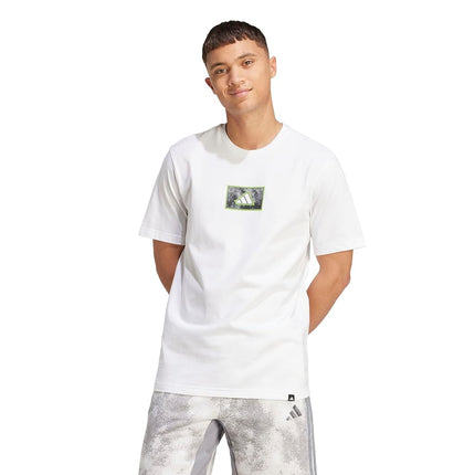 adidas Men's Camouflage Graphic T-Shirt, Grey/Scri