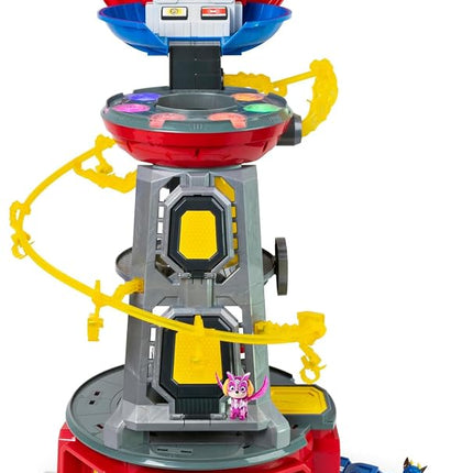 Paw Patrol, Mighty Lookout Tower with 4 Exclusive Bonus Action Figures, Toy Car, Lights and Sounds (Amazon Exclusive), Kids Toys for Ages 3 and up