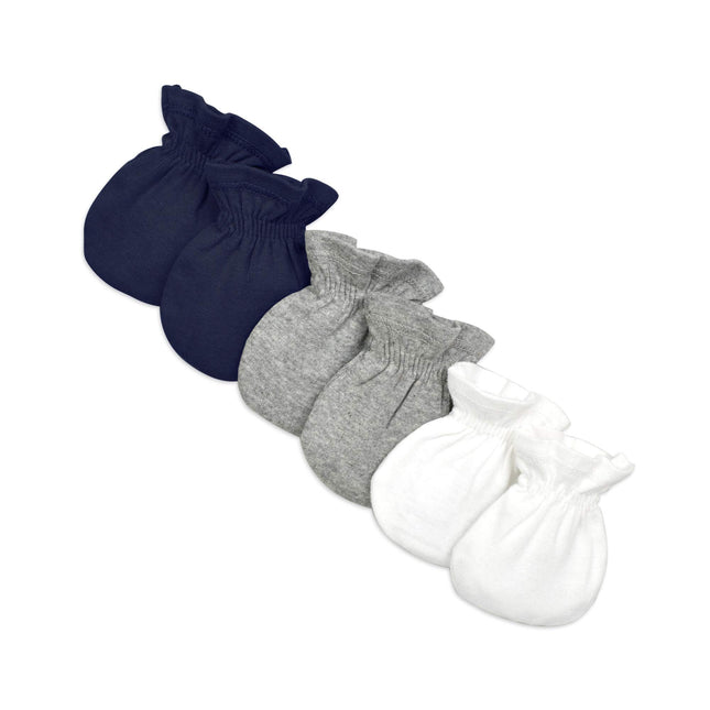 Burt's Bees baby boys Mittens, No-Scratch Mitts, 1