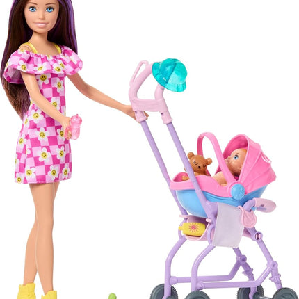 Barbie Skipper Babysitters Inc. Playset with Brunette Doll