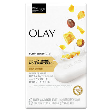 OLAY Outlast Ultra Moisture Beauty Bar, 22.0 Ounce