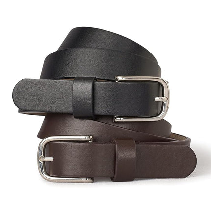 The Children's Place Girls' Belts, Pack of Two, Black, 8-16