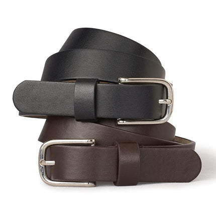 The Children's Place Girls' Belts, Pack of Two, Bl