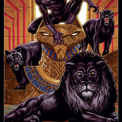Buffalo Games - Marvel - Black Panther (Vol. 6) #1 Variant - 1000 Piece Jigsaw Puzzle for Adults Challenging Puzzle Perfect for Game Nights - Finished Puzzle Size is 26.75 x 19.75