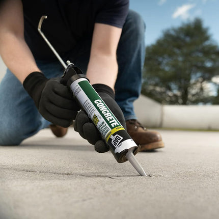 Latex Concrete Sealant, 10.1 oz, Gray