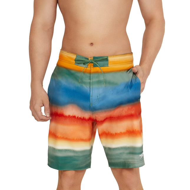 Speedo Men's Swim Trunk Knee Length Boardshort Bon