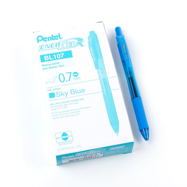 Pentel 0.7 mm Energel X Retractable Rollerball Pen